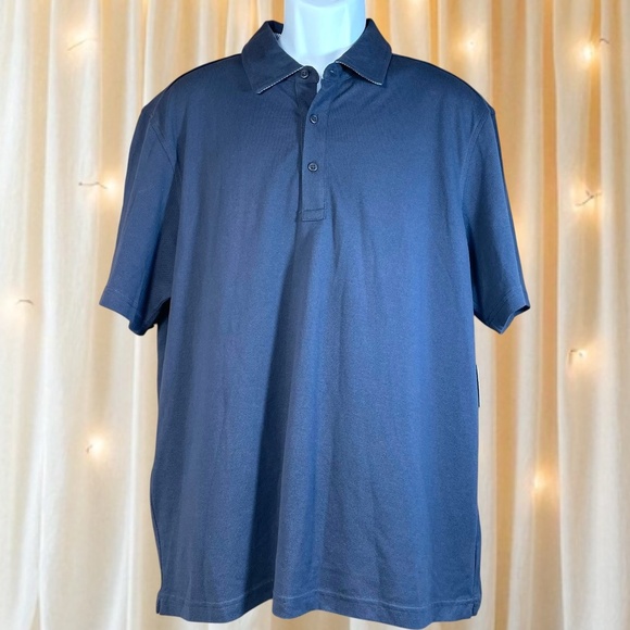 Saks Fifth Ave Black Label Polo - Picture 1 of 4